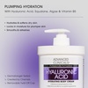 image:imageAdvanced Clinicals Hyaluronic Acid Moisturizer Body Cream WVitamin E  Hydrating Cream amp Body Lotion For Women amp Men To Help Improve Look of Wrinkles Dry Skin Crepey Looking Skin 16 OunceCollagen Peptides Cream  Hyaluronic Acid Cream Set
