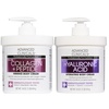 image:imageAdvanced Clinicals Hyaluronic Acid Moisturizer Body Cream WVitamin E  Hydrating Cream amp Body Lotion For Women amp Men To Help Improve Look of Wrinkles Dry Skin Crepey Looking Skin 16 OunceCollagen Peptides Cream  Hyaluronic Acid Cream Set