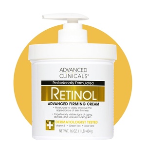 image:imageAdvanced Clinicals Hyaluronic Acid Moisturizer Body Cream WVitamin E  Hydrating Cream amp Body Lotion For Women amp Men To Help Improve Look of Wrinkles Dry Skin Crepey Looking Skin 16 Ounce1  Retinol Firming Body Cream