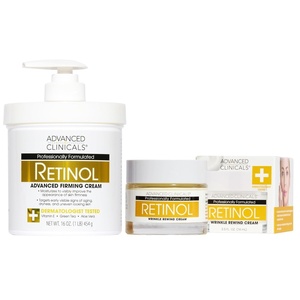 image:imageAdvanced Clinicals Hyaluronic Acid Moisturizer Gel Face Cream WVitamin E  B5  Hydrating amp Vitamin C Face Lotion Hydrates Dry Skin amp Improve Look Of Wrinkles amp Fine Lines 2 Fl OzRetinol Face  Body Cream