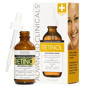 image:imageAdvanced Clinicals Retinol Serum For Face  Hyaluronic Acid Moisturizer  Vitamin C Serum 3PC Skincare Set For Women amp Men  Anti Aging Serums For Brightening Firming amp Hydrating  175 Fl Oz 3pcRetinol Face Serum